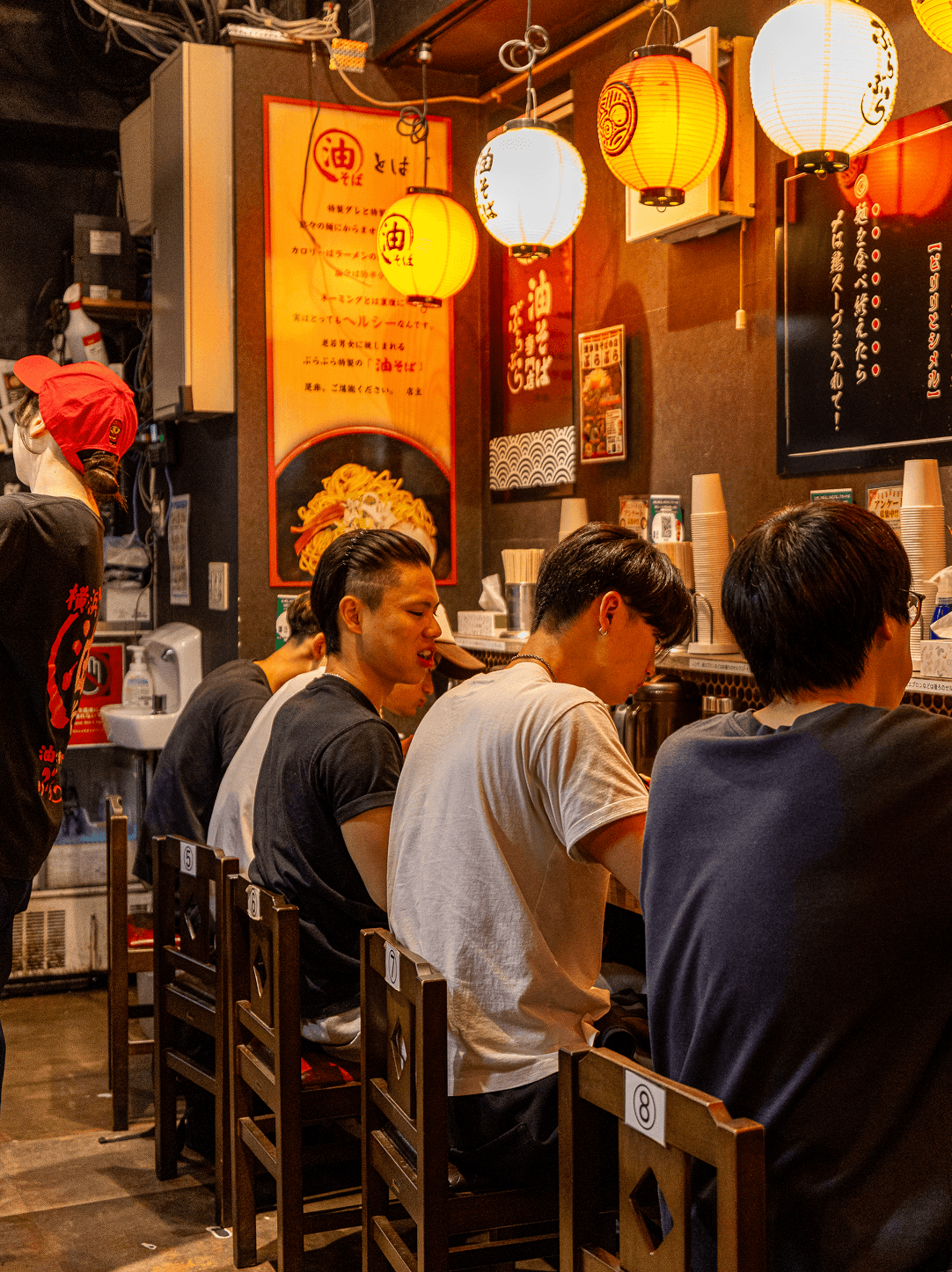 ぶらぶらの店内